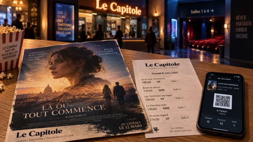 Cinéma à Montceau-les-Mines : séances, films et réservation au Capitole