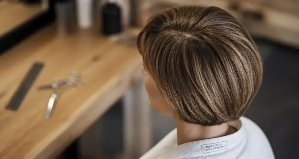Coupe courte pour cheveux fins : volume sans effet casque