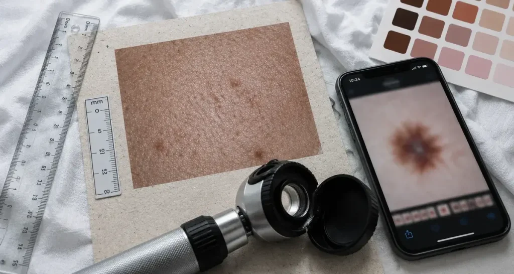 Photo de grain de beauté cancéreux : les 5 repères ABCDE qui doivent alerter